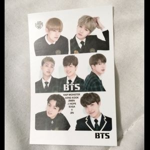 BTS photocard